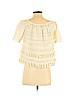Love Sam Ivory Short Sleeve Top Size S - photo 2