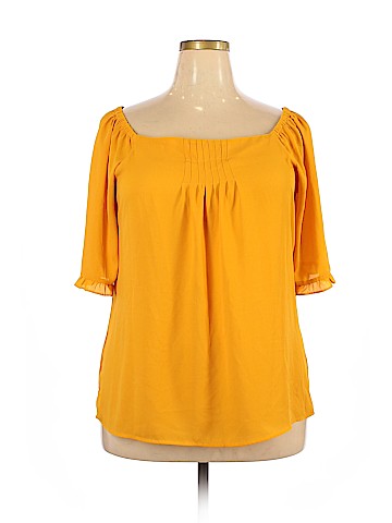 Notations Short Sleeve Blouse (view 1)