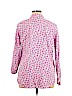 Gap 100% Cotton Pink 3/4 Sleeve Button-Down Shirt Size XL - photo 2