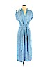 Lush 100% Rayon Blue Casual Dress Size XS - photo 1