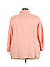 Ellos Pink Long Sleeve Button-Down Shirt Size 24 - photo 2