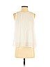 Zara 100% Nylon White Sleeveless Blouse Size XS - photo 1