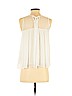 Zara 100% Nylon White Sleeveless Blouse Size XS - photo 2