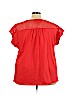 Lane Bryant 100% Cotton Red Short Sleeve T-Shirt Size 26 - 28 Plus - photo 2