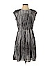 Mossimo 100% Polyester Gray Casual Dress Size M - photo 1