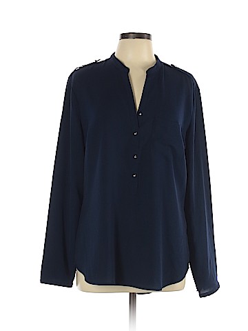 New York & Company Long Sleeve Blouse (view 1)