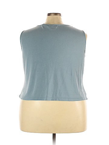 Valerie Stevens Sleeveless Silk Top (view 2)