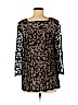 Topshop Black Long Sleeve Top Size 6 - photo 2