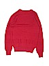 Cat & Jack 100% Cotton Solid Red Pullover Sweater Size 12 - 14 - photo 2