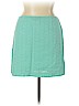 L.L.Bean 100% Cotton Green Casual Skirt Size 16 (petite) - photo 2