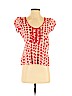The Odells 100% Cotton Red Short Sleeve Blouse Size 2 - photo 1