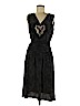 Behnaz Sarafpour 100% Silk Black Cocktail Dress Size 6 - photo 1
