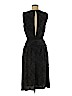 Behnaz Sarafpour 100% Silk Black Cocktail Dress Size 6 - photo 2