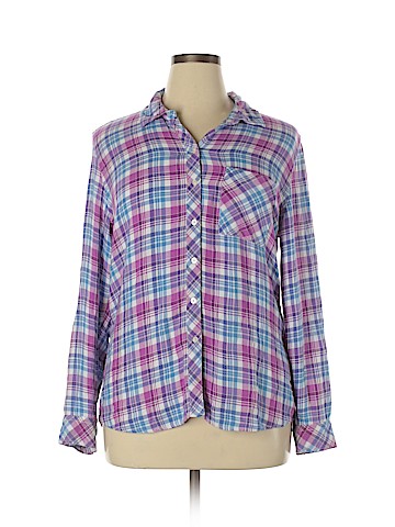 Gap Long Sleeve Button-Down Shirt (view 1)