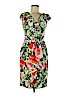 Oscar De La Renta Green Casual Dress Size 6 - photo 1