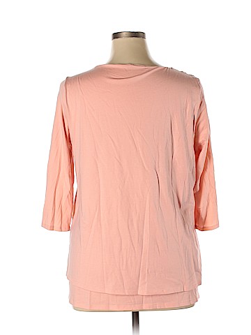 Purejill 3/4 Sleeve Top (view 2)