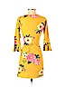 No Boundaries Yellow Casual Dress Size XS - photo 2