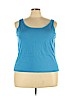 Talbots Blue Sleeveless Top Size 3X - photo 1