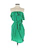 Amanda Uprichard 100% Silk Green Casual Dress Size S - photo 1