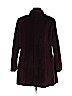 Cinzia Rocca Burgundy Wool Coat Size 14 - photo 2