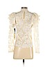 Nightcap Clothing 100% Cotton Ivory Long Sleeve Blouse Size XS (1) - photo 2