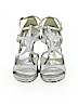 Stuart Weitzman Silver Heels Size 8 - photo 2