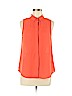 Mossimo 100% Polyester Orange Sleeveless Blouse Size M - photo 1