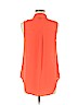 Mossimo 100% Polyester Orange Sleeveless Blouse Size M - photo 2