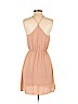 Lush 100% Polyester Tan Casual Dress Size S - photo 2