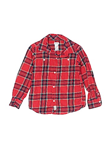 Carter's Long Sleeve Button-Down Shirt (view 1)