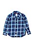 Carter's 100% Cotton Blue Long Sleeve Button-Down Shirt Size 5T - photo 1