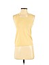 DKNY 100% Cashmere Yellow Tank Top Size S - photo 1
