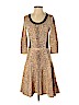 Rachel Roy 100% Wool Tan Casual Dress Size S - photo 1