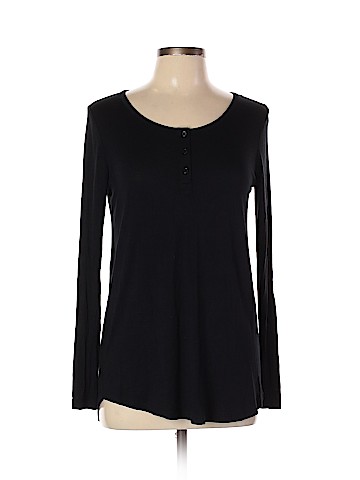 PINK Republic (Heart) Long Sleeve Henley (view 1)