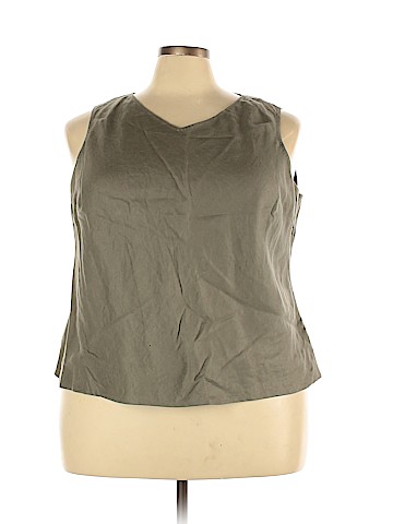 Lands' End Sleeveless Blouse (view 1)