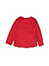 H&M 100% Cotton Red Long Sleeve T-Shirt Size 2 - 4 - photo 2