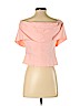 LPA Pink Short Sleeve Blouse Size S - photo 2