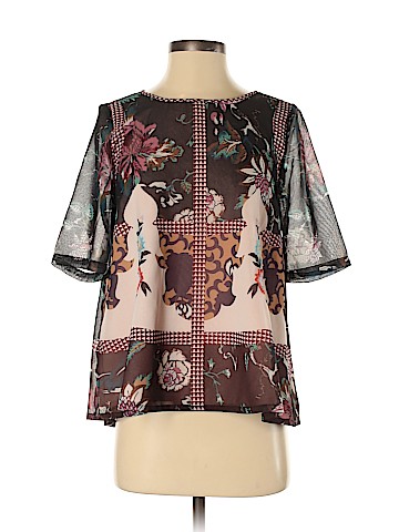 Vineet Bahl Short Sleeve Blouse (view 1)