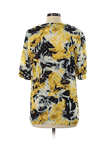 St. John Short Sleeve Silk Top (view 2)