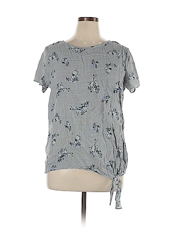 LC Lauren Conrad Short Sleeve Blouse (view 1)
