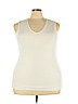 Travelers by Chico's Ivory Sleeveless Top Size XL (3) - photo 1