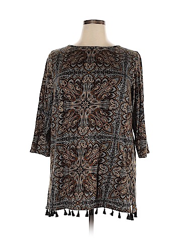 J.jill 3/4 Sleeve Top (view 1)