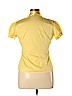 Iz Byer Yellow Short Sleeve Button-Down Shirt Size XL - photo 2