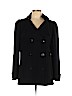 Per Se By Carlisle Black Wool Coat Size 12 - photo 1