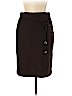 Rene Lezard 100% Wool Brown Wool Skirt Size EU 40 / US 10 - photo 1