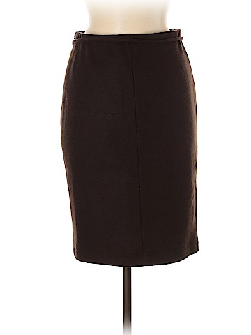 Rene Lezard Wool Skirt (view 2)