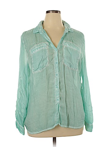 Beach Lunch Lounge Long Sleeve Blouse (view 1)