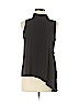 Monteau 100% Polyester Black Sleeveless Blouse Size M - photo 1