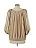 Freeway 100% Polyester Tan 3/4 Sleeve Blouse Size L - photo 2