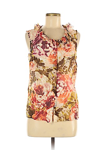 Escada Sleeveless Silk Top (view 1)